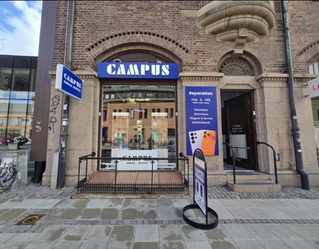 Bag drop-off at Campus Mobile AB – Lund City, Lund